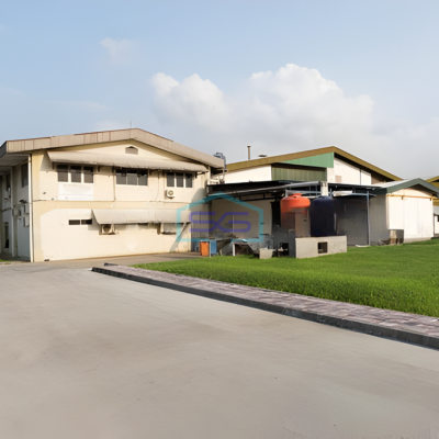 Dijual Pabrik Bekas Garmen di Cibitung Bekasi Akses Strategis LT 27239m2