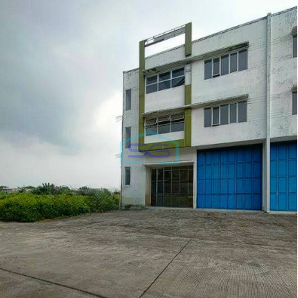 Disewakan Bangunan Gudang Luar Kawasan Lokasi Bisa Kontrainer di Cikarang Bekasi LT 500m2-1