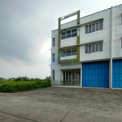 Disewakan Bangunan Warehouse Gudang Lokasi di Cikarang Utara Bekasi Bisa Kontrainer LB 384m2