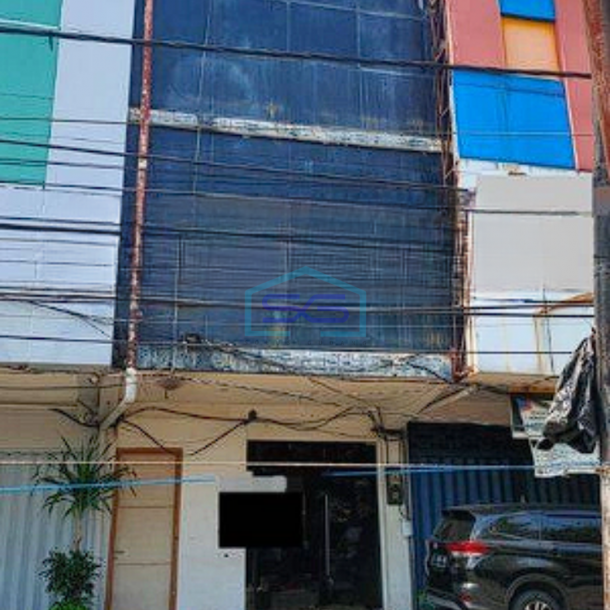 Disewakan Ruko Ex Bank, Nol Jalan Raya Bratang Binangun Surabaya LB 202m2-1