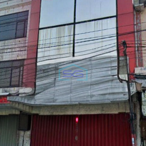 Dijual Ruko 4 Lantai Area Komersial Pusat Kota Surabaya di Jalan Semarang LB 156m2-1