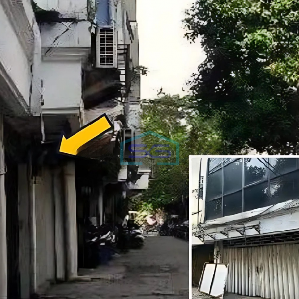Dijual Ruko 3 Lantai di Jalan Veteran, Krembangan, Surabaya Utara LB 230m2-1