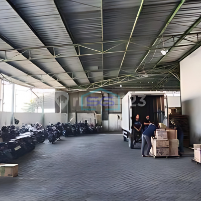 Disewakan Gudang Pojok Siap Pakai, Margomulyo Komplek Surimulia, Dekat Kalianak, Surabaya