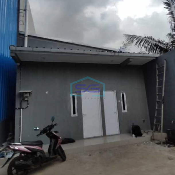 Disewakan Gudang Luas Tanah 480 m² Lokasi Bebas Banjir di Harapan Indah Bekasi-2