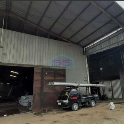 Dijual Gudang Luas Tanah 1468 m² Lokasi Bebas Banjir di Bekasi