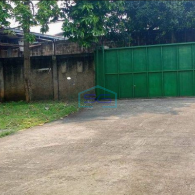 Disewakan Gudang Luas Tanah 1200 m² di Bantar Gebang Bekasi Akses Container 40 Feet