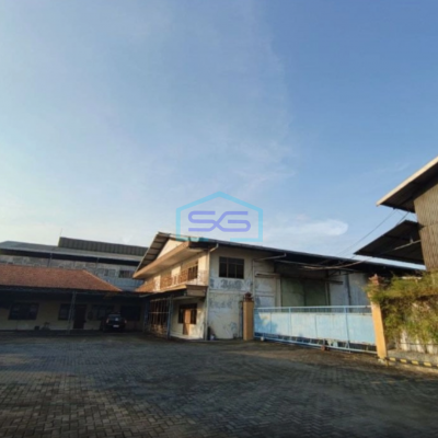 Dijual Ex Pabrik Legundi Gresik di Jalan Raya Provinsi Kawasan Industri Driyorejo Gresik LB 15000m2
