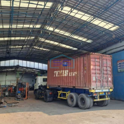 Dijual Gudang Luas Bangunan 3500 m² di Kapuk Kamal Jakarta Barat