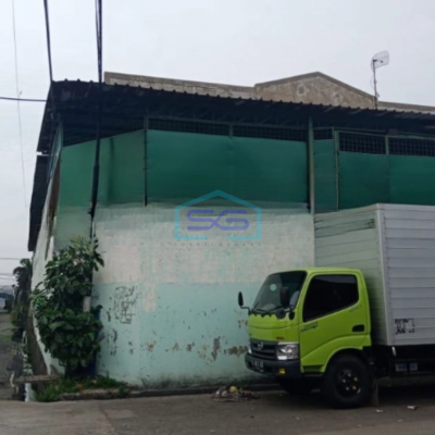 Dijual Gudang Lokasi Bebas Banjir Luas Bangunan  905 m² di Dadap Tangerang
