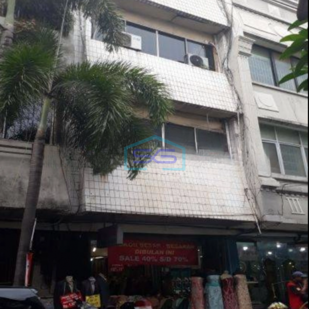 Disewakan Ruko Area Pasar Baru Jakarta Pusat LB 170m2-1