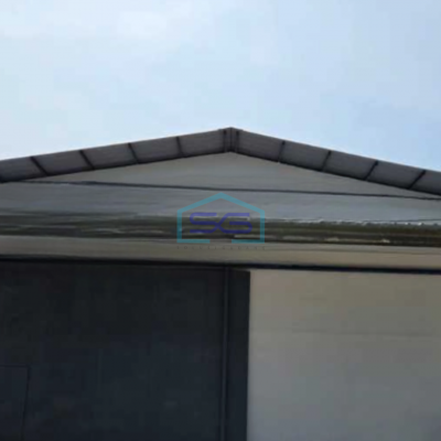 Dijual Gudang Ada Kantor Lokasi Strategis Luas Bangunan 590 m²  di Teluk Naga Tangerang