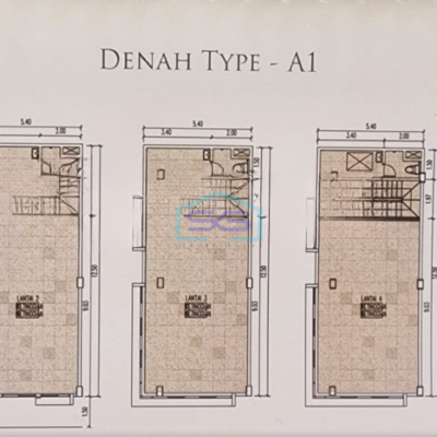 Disewakan Ruko Luas Bangunan 200 m² Lokasi Kalideres Jakarta Barat