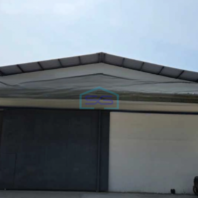 Disewakan Gudang Ada Kantor Lokasi Bebas Banjir di Teluk Naga Tangerang