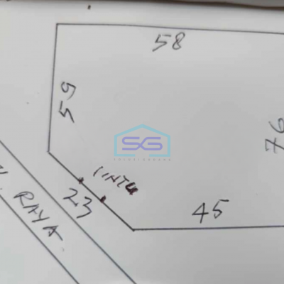 Disewakan Tanah Luas  4500 m² Lokasi Cengkareng Jakarta Barat