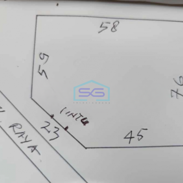 Disewakan Tanah Luas  4500 m² Lokasi Cengkareng Jakarta Barat-1