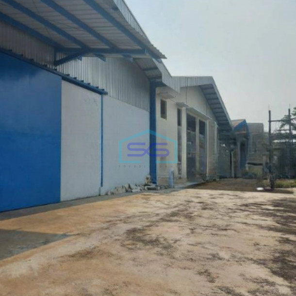 Dijual Gudang Akses Container Luas Bangunan 2070 m² di Cikupa Tangerang-1