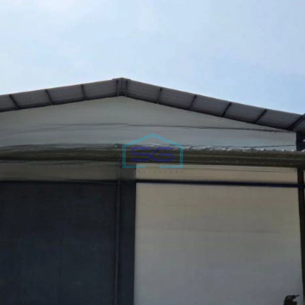 Disewakan Gudang Ada Kantor Luas Bangunan 590 m² Lokasi Strategis di Teluk Naga Tangerang-1