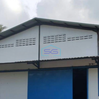 Disewakan Gudang Bangunan Baru Luas Bangunan  648 m² di Teluk Naga Tangerang-2