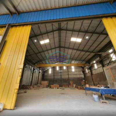 Disewakan Gudang Kavling Dpr Cipondoh Tangerang Siap Huni Luas Bangunan 600m2