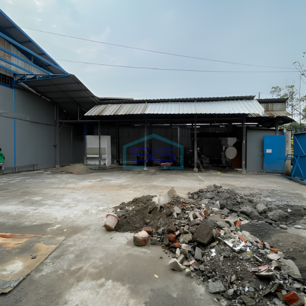 Disewakan Gudang Gandeng Kavling Dpr Cipondoh Tangerang Luas Bangunan 550m2-4
