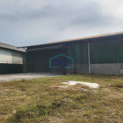 Dijual Gudang Luas Bangunan  105 m² Lokasi Teluk Naga Tangerang