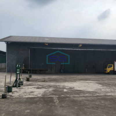 Dijual Gudang Luas Bangunan  5281 m² Lokasi Jati Uwung Tangerang