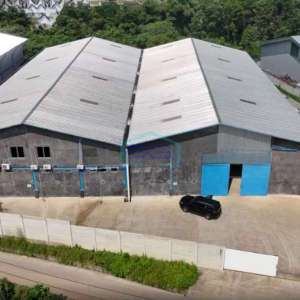 Dijual Gudang Exs Pabrik Cat Lokasi Kawasan Industry Keroncong Jatiuwung Tangerang LT 1615m2-1