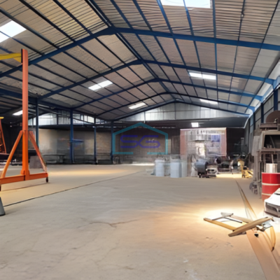 Dijual Gudang Exs Pabrik Cat Lokasi Kawasan Industry Keroncong Jatiuwung Tangerang LT 1615m2