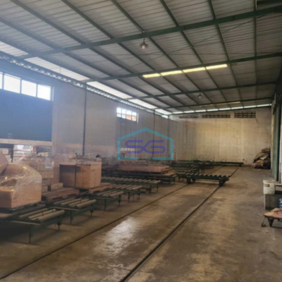 Dijual Gudang Siap Huni Luas Bangunan  5520 m² Lokasi Jati Uwung Tangerang