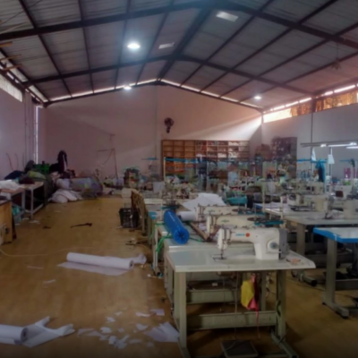 Di jual gudang garmen di cigondewah hilir Cigondewah, Bandung Luas Bangunan  1026 m²