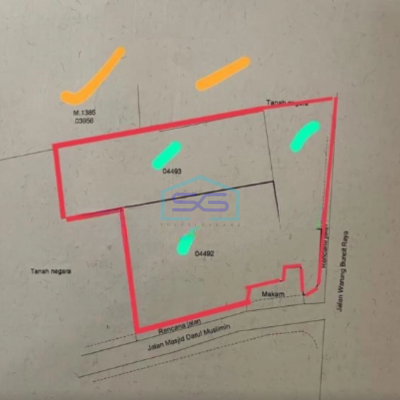 Disewakan Tanah Super Strategis Di Warung Buncit Mampang Jakarta Selatan Luas Tanah  2500 m²