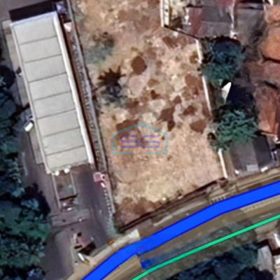 Disewakan Tanah Daerah Komersil Parung Bogor Luas Tanah 3000m2