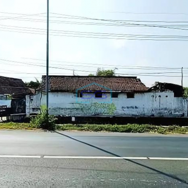 Dijual  Ex Pabrik Hitung Tanah Lokasi Stratebis Nol Jl Raya Provinsi Jombang Dekat Tol-1