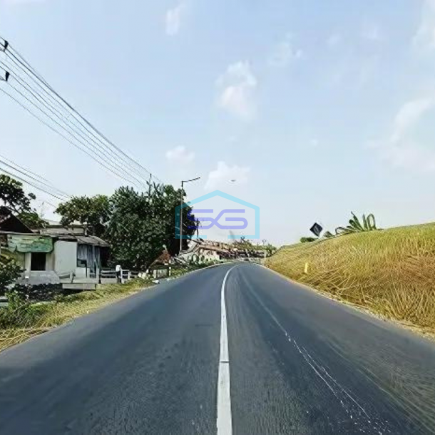 Dijual  Ex Pabrik Hitung Tanah Lokasi Stratebis Nol Jl Raya Provinsi Jombang Dekat Tol-3