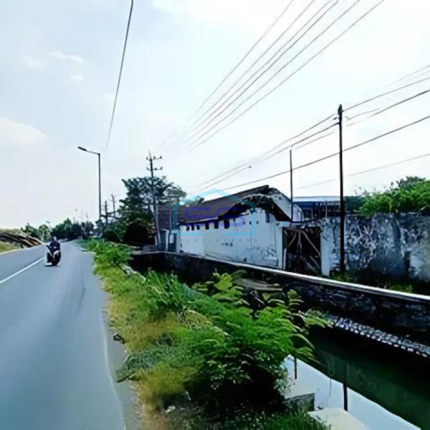 Dijual  Ex Pabrik Hitung Tanah Lokasi Stratebis Nol Jl Raya Provinsi Jombang Dekat Tol-2