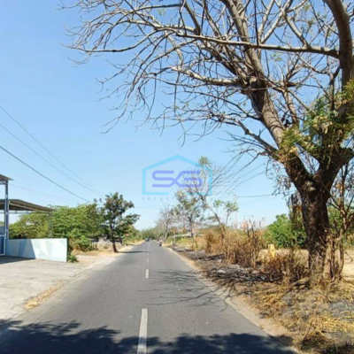 Dijual Tanah Murah Kawasan Industri Jln Raya Benjeng Gresik Cocok Untuk Pabrik Gudang LT 10000m2