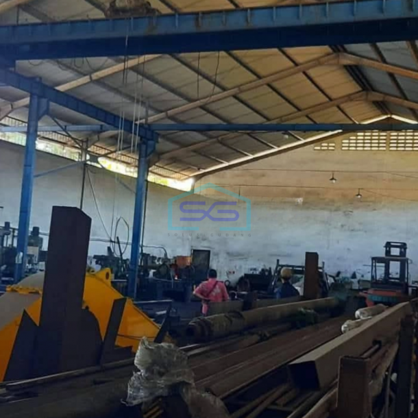 Dijual Pabrik Gudang Izin Industri Strategis Jl Raya Kletek Sidoarjo Dekat Surabaya LT 5828m2-2