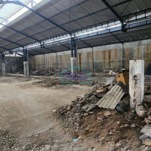 Dijual Gudang Murah Butuh Cepat Raya Mojosari Strategis Dkt Krian Mojokerto LT 1608m2-1