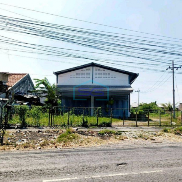 Disewakan Gudang Murah Jl Raya Benowo Surabaya Siap Huni Bebas Banjir LT 2500m2-1