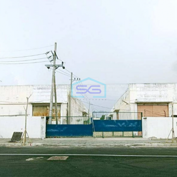 Disewakan Gudang Di Jl Raya Benowo Surabaya Siap Pakai Bebas Banjir LT 180m2-1
