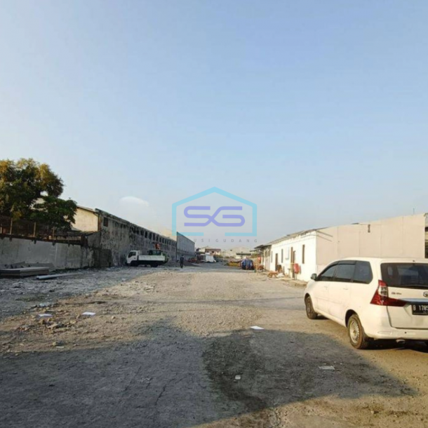 Disewakan Tanah Murah Sudah Uruk Dan Full Pagar Akses Kontainer Di Kenjeran Surabaya LT 4590m2-1
