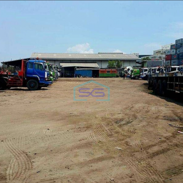 Dijual Tanah Murah Di Margomulyo Surabaya Sudah Urug Full Pagar Ex Parkir LT 6170m2-1