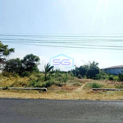 Dijual Tanah Murah Jln Raya Benjeng Gresik Akses Kontainer Cocok Untuk Pabrik Gudang Dekat Tol Surabaya LT 7000m2