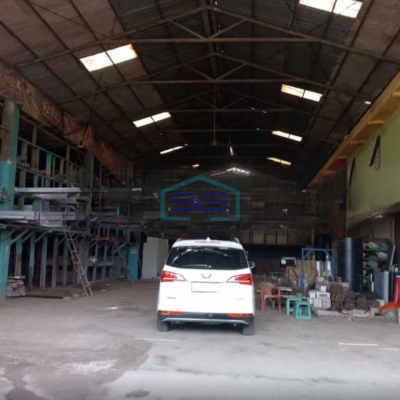 Dijual Gudang Luas Tanah  952 m² Lokasi di Pasar Kemis Tangerang