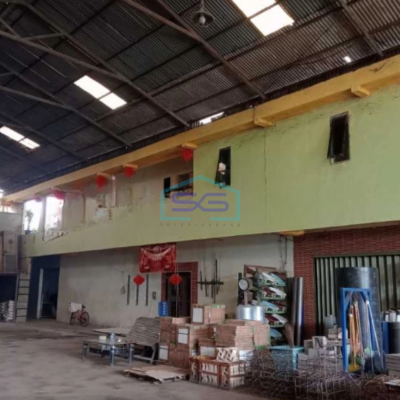 Dijual Gudang Luas Bangunan 514 m² Lokasi di Pasar Kemis Tangerang