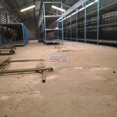Disewakan Pabrik fasilitas Cerobong 3 Unit 2 Mezanin/Gudang LT 4021m2 Tangerang
