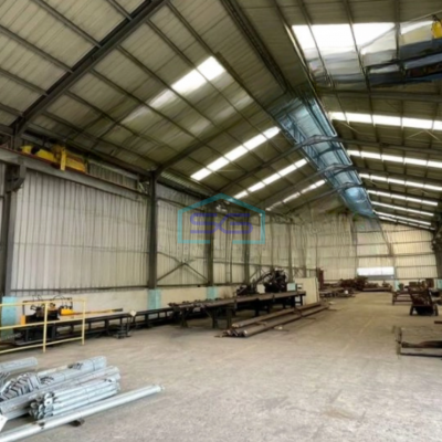 Dijual Gudang Akses Container 40 Feet di Curug Tangerang Luas Bangunan  3000 m²