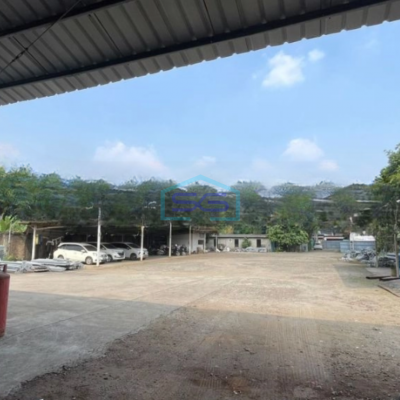 Dijual Gudang Akses Container 40 Feet di Curug Tangerang Luas Bangunan  3000 m²