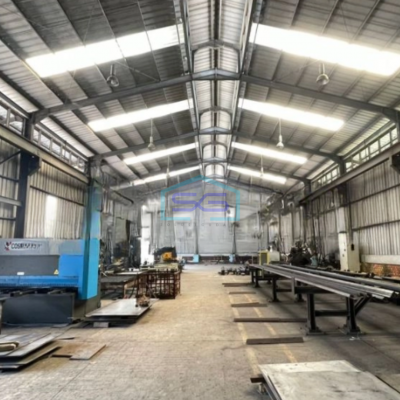 Dijual Gudang Akses Container 40 Feet di Curug Tangerang Luas Bangunan  3000 m²