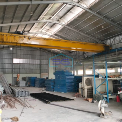 Dijual Cepat Pabrik Bangunan Baru Luas Bangunan  1127 m² di Cikupa Tangerang